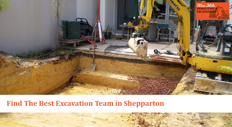 Find The Best Excavation Team in Shepparton